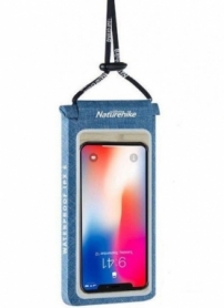 Гермочохол для смартфона Naturehike 3D IPX6 6 inch (NH18F005-S Blue) - Фото №2