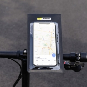 Велочохол для телефону універсальний Rhinowalk Bike Phone (SK300 Black) - Фото №20