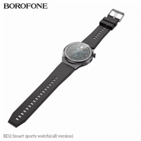Смарт-годинник Borofone BD2 Smart sports watch (call version) Black - Фото №2