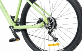 Велосипед гібридний Spirit Echo 7.3 27,5", рама S, оливковий, 2021 - Фото №4