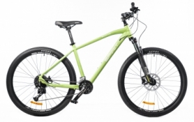 Велосипед гібридний Spirit Echo 7.3 27,5", рама L, оливковий, 2021