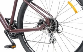 Велосипед гібридний Spirit Echo 9.2 29", рама M, бордово-коричневий, 2021 - Фото №4