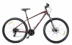 Велосипед гібридний Spirit Echo 9.2 29", рама L, бордово-коричневий, 2021
