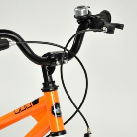 Велосипед детский RoyalBaby FREESTYLE 14", OFFICIAL UA, оранжевый - Фото №3