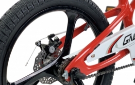 Велосипед детский RoyalBaby GALAXY FLEET PLUS MG 18", OFFICIAL UA, красный - Фото №3