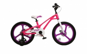Велосипед детский RoyalBaby GALAXY FLEET PLUS MG 18", OFFICIAL UA, розовый