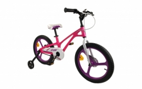 Велосипед детский RoyalBaby GALAXY FLEET PLUS MG 18", OFFICIAL UA, розовый - Фото №2