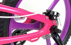 Велосипед детский RoyalBaby GALAXY FLEET PLUS MG 18", OFFICIAL UA, розовый - Фото №8