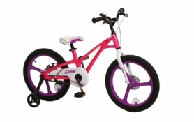 Велосипед детский RoyalBaby GALAXY FLEET PLUS MG 18", OFFICIAL UA, розовый - Фото №9