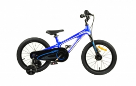 Велосипед детский RoyalBaby Chipmunk MOON 16", Магний, OFFICIAL UA, синий