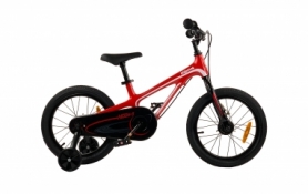 Велосипед детский RoyalBaby Chipmunk MOON 18", Магний, OFFICIAL UA, красный