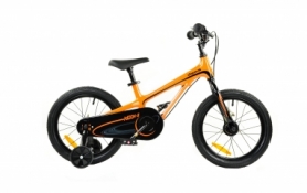 Велосипед детский RoyalBaby Chipmunk MOON 18", Магний, OFFICIAL UA, оранжевый