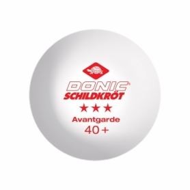 Мячи для настольного тенниса Donic Advantgarde 3* 40+ белые, 3 шт. - Фото №2