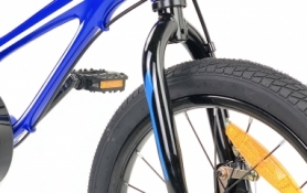 Велосипед детский RoyalBaby Chipmunk MOON 14", Магний, OFFICIAL UA, синий - Фото №3