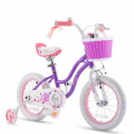 Велосипед детский RoyalBaby STAR GIRL 14", OFFICIAL UA, пурпурный