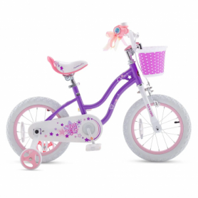 Велосипед детский RoyalBaby STAR GIRL 14", OFFICIAL UA, пурпурный - Фото №2