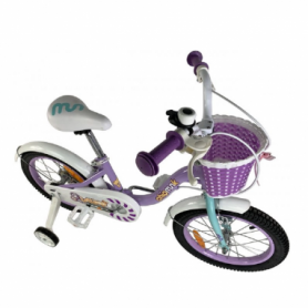 Велосипед детский RoyalBaby Chipmunk Darling 16", OFFICIAL UA, фиолетовый - Фото №2