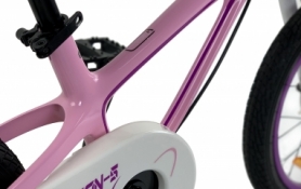 Велосипед детский RoyalBaby Chipmunk MOON 18", Магний, OFFICIAL UA, розовый - Фото №4
