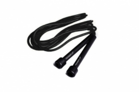 Скакалка PowerPlay 4201 Basic Jump Rope Чорна (2,8m.) - Фото №2