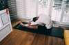 Килимок для йоги та фітнесу + чохол 4yourhealth Fitness Yoga Mat 0132 (180*61*1см) Чорний - Фото №7