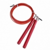 Скакалка швидкісна 4yourhealth Jump Rope Premium 3м металева на підшипниках 0194 Червона - Фото №5