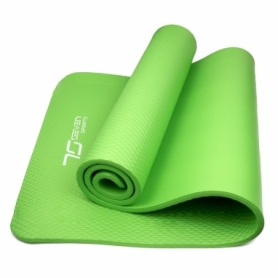 Килимок для йоги та фітнесу 7SPORTS NBR Yoga Mat+ MTS-3 (180*60*1.5см.) Зелений - Фото №2