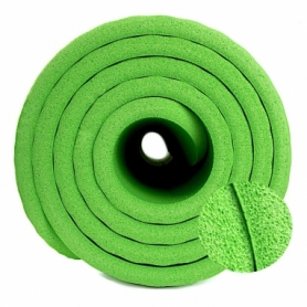 Килимок для йоги та фітнесу 7SPORTS NBR Yoga Mat+ MTS-3 (180*60*1.5см.) Зелений - Фото №5