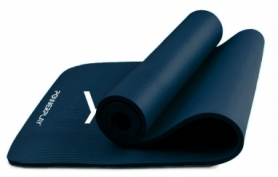 Килимок для йоги та фітнесу PowerPlay 4151 NBR Performance Mat Синій (183x61x1.2) - Фото №4