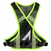 Жилет для бігу світловідбиваючий UltrAspire Neon Reflective Vest салатово-чорний