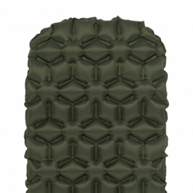 Килимок надувний Highlander Nap-Pak Inflatable Sleeping Mat 5 cm Olive (AIR071) - Фото №5