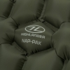 Килимок надувний Highlander Nap-Pak Inflatable Sleeping Mat 5 cm Olive (AIR071) - Фото №7