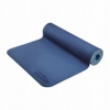 Коврик для йоги и фитнеса 4FIZJO TPE 180 x 60 x 0.6 см Blue/Sky Blue (4FJ0373) - Фото №8