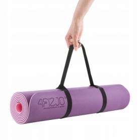 Коврик для йоги и фитнеса 4FIZJO TPE 180 x 60 x 0.6 см Violet/Pink (4FJ0388) - Фото №4