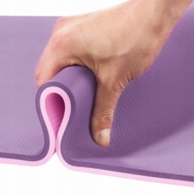 Коврик для йоги и фитнеса 4FIZJO TPE 180 x 60 x 0.6 см Violet/Pink (4FJ0388) - Фото №8