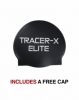Окуляри для плавання TYR Tracer-X Elite Mirrored Racing Black/Gold/Gold (LGTRXELM-008) - Фото №4