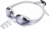 Окуляри для плавання TYR Stealth-X Mirrored Performance Silver/White/White (LGSTLXM-658) - Фото №2