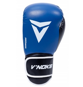 Перчатки боксерские V`Noks Lotta Blue - Фото №2