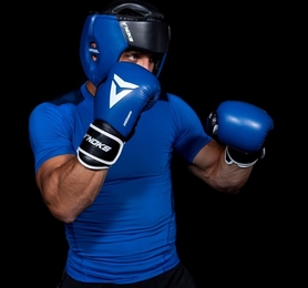 Перчатки боксерские V`Noks Lotta Blue - Фото №7