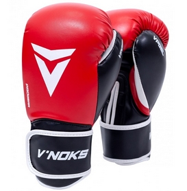 Перчатки боксерские V`Noks Lotta Red