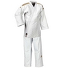 Кимоно для дзюдо Adidas Judo Uniform Club белое с золотыми полосами