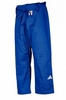 Кимоно для дзюдо Adidas Champion 3 IJF Slim Fit синее с белыми полосами - Фото №8