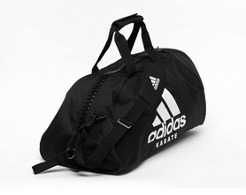 Сумка-рюкзак спортивная Adidas Karate черная, 50 л (ADIACC052K) - Фото №2