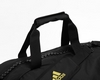 Сумка-рюкзак спортивная Adidas Boxing черно-золотая, 50 л (ADIACC052B) - Фото №3