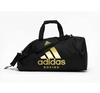 Сумка-рюкзак спортивная Adidas Boxing черно-золотая, 65 л (ADIACC052B)