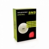 Мяч для фитнеса (фитбол) SNS красный с насосом, 55 см (FB-55-K) - Фото №3