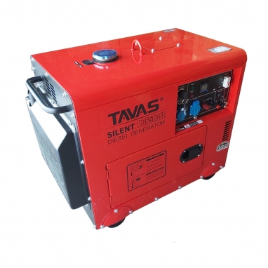 Дизельный генератор TAVAS DG6500SE, 5кВт (00200)