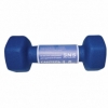 Гантель для фитнеса виниловая матовая SNS синяя, 1,5 кг (12306) - Фото №2