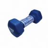 Гантель для фитнеса виниловая матовая SNS синяя, 2,5 кг (12312) - Фото №2