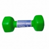 Гантель для фитнеса виниловая матовая SNS зеленая, 3 кг (12317) - Фото №3