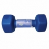 Гантель для фитнеса виниловая матовая SNS синяя, 4 кг (12318) - Фото №2